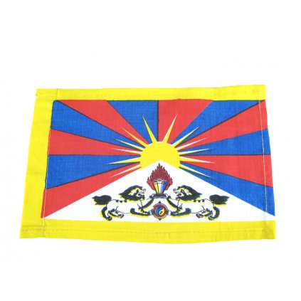 Tibetská vlajka z bavlny střední