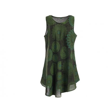 Bavlněné šaty Mandaly zelené8a