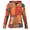 (M) Stonewash řezaná patchwork mikina Original