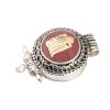 Otevírací amulet Óm červený