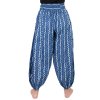 Indické kalhoty z jemné bavlny balun modré