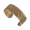 Indický kovový náramek Ornament (25 mm)