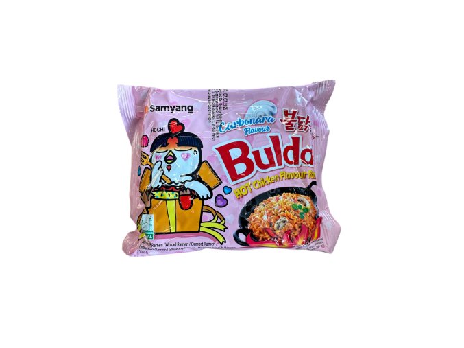 Samyang Instantní nudle Buldak pikantní kuřecí Carbonara 130g