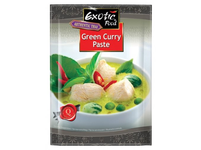 zelena kari pasta exotic food 12x50g