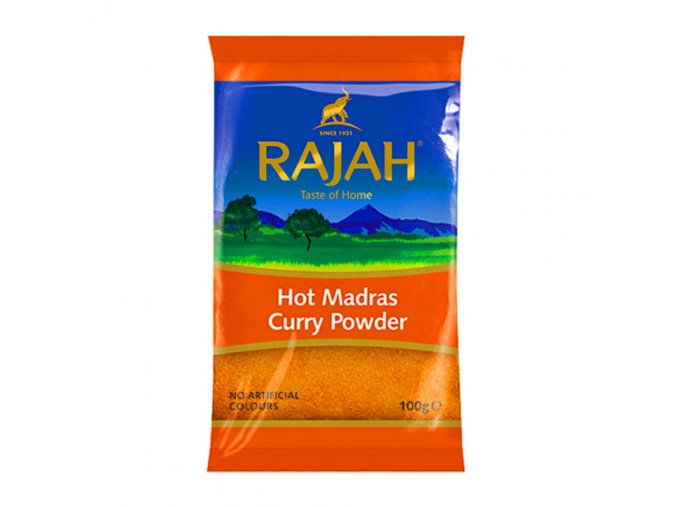 Rajah Hot Madras Curry Powder 100g