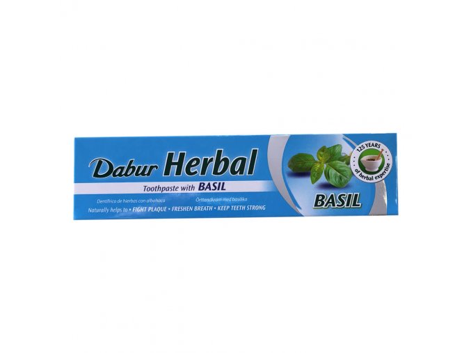 dabur herbal toothpaste with basil