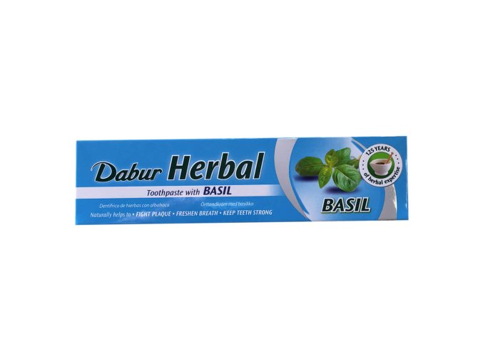 dabur herbal toothpaste with basil