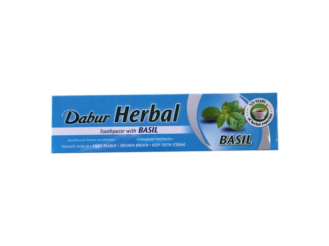 dabur herbal toothpaste with basil