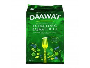 Daawat Extra Dlouhá Basmati Rýže 5Kg