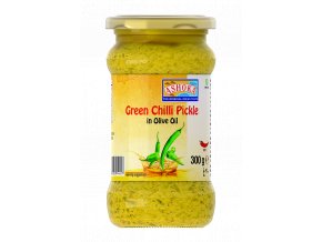 Ashoka Green Chilli Pickle in Olive Oil