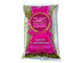 HEERA KARDAMOM ZELENÝ CELÝ (GREEN CARDAMOM WHOLE) 700G