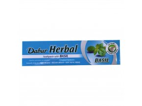 dabur herbal toothpaste with basil