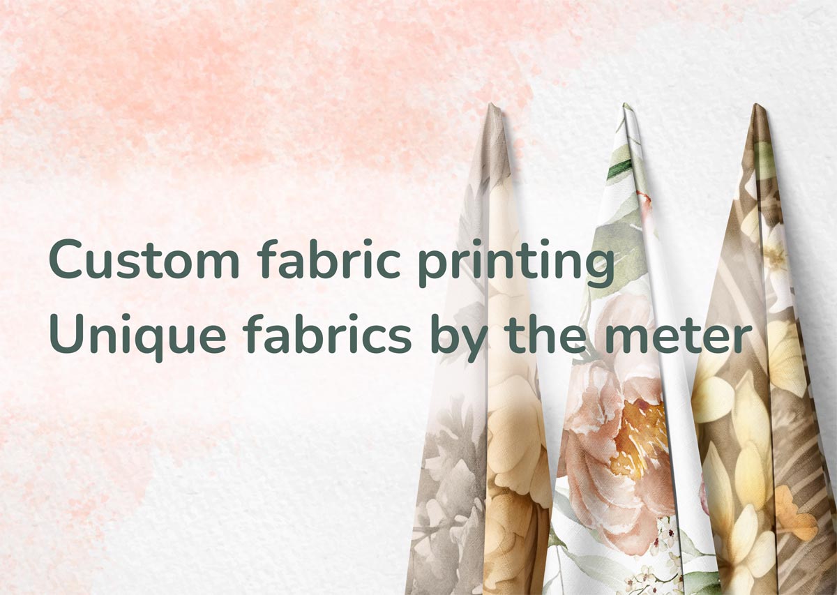 Printing and sale of fabrics