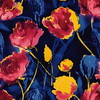 1564 tulipany na tmave