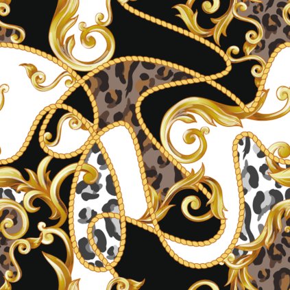 Leopard se zlatem