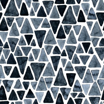 WatercolourBlueTriangles