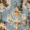 damask blue