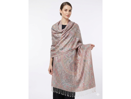 IndiPashmina Silk Pastel Breeze