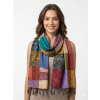 IndiPashmina Silk Mosaic Party