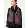 IndiPashmina Woolen Black Mosaic