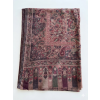 Indipashmina Kašmír Bordó Ornament