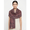 Indipashmina Kašmír Bordó Ornament