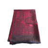 IndiPashmina Kašmír Zari Maroon