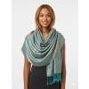IndiPashmina Silk Aquamarine Lagoon