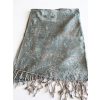 Indipashmina Silk Silver Frost