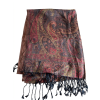 IndiPashmina Silk Cinnamon Garden