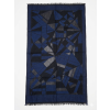 IndiPashmina Woolen Blue Art