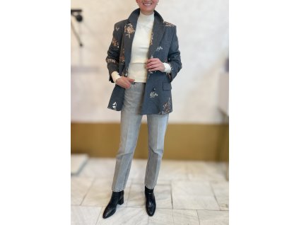 Kabátové sako s flitry