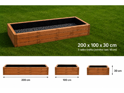 Záhon 200-100-30