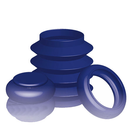 Flexible Kupplungen, Staubbeutel und Bälge