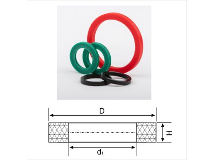 R-Ring 40 x 52 x 2 PU