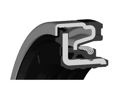 177361 kassettendichtung 65 x 90 x 13 t3 fkm nbr cassette