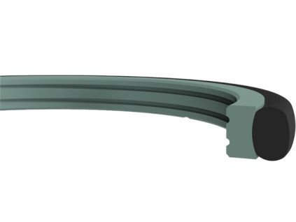 Teflon-Rotationsdichtung 45 x 56 x 4,2 PTFE+Bronze/NBR, Kastas K702-045