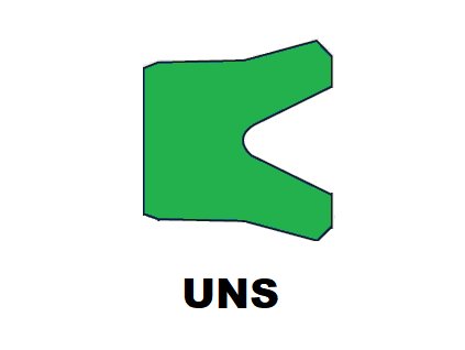 188932 universelle manschette 40 x 50 x 7 uns au green