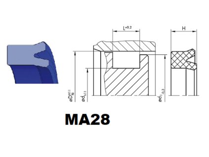 191056 kolbenhulse 80 x 65 x 12 ma28 pu dichtomatik