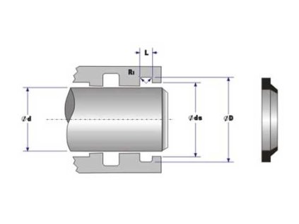 Wischerring 80 x 92 x 8,5 / 3 MWM NBR DBI