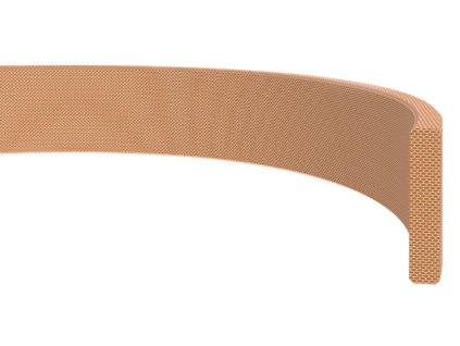 Führungsring 90 x 95 x 5,7Polyestergewebe-Phenolharz-PTFE, K75, Kastas (K75-090/2)