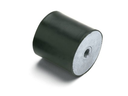 Zylinderförmiger Stiller Block-Typ 3 (Nuss - Nuss) Durchmesser 15mm / Höhe 15mm, M4, GeTech