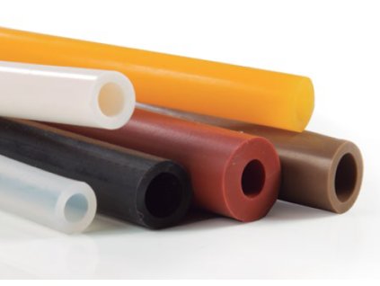 Schlauch 16 / 20, Silikon MVQ60ShA Weiß, FDA