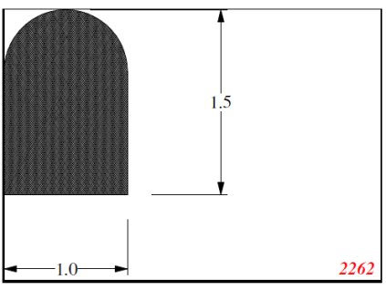 Silikonprofil, D-full, FDA-Zulassung