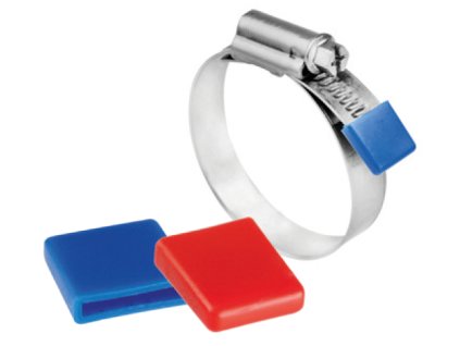 Schützender Kunststoffgriff für Schnallen ASFA-S (12mm) , blau , MIKALOR 02170451