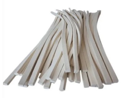 Band 8 x 17 x 1240 mm Filz, rechteckiges Filzprofil