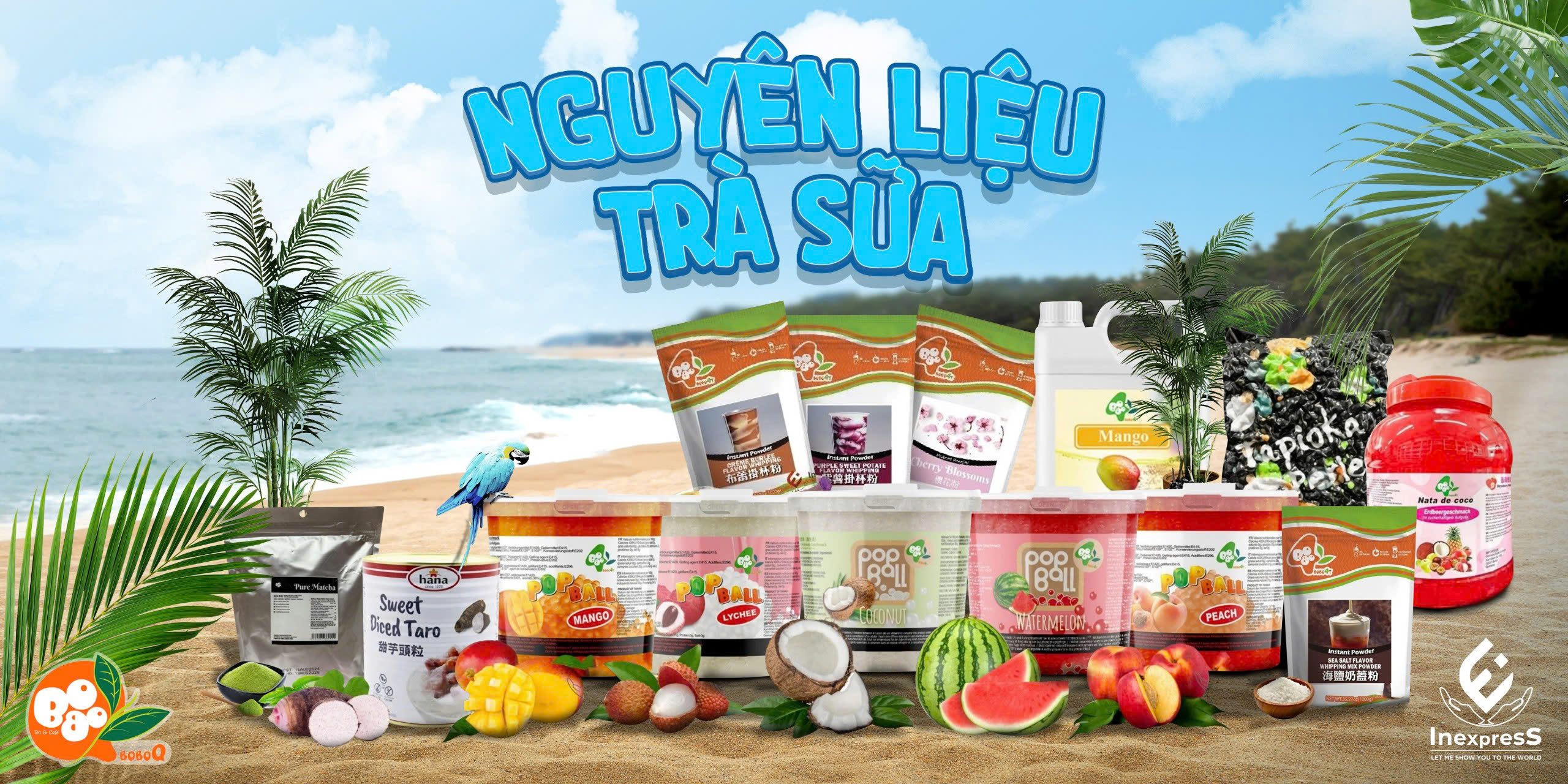Nguyên Liệu Trà Sữa