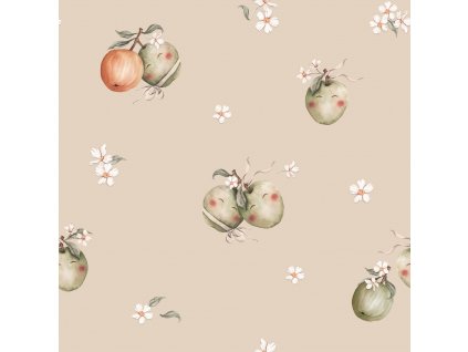 Happy Apples Beige