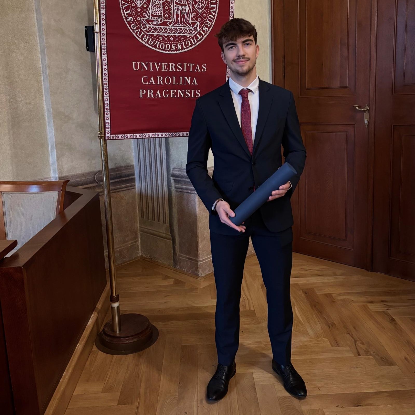 „Propojení medicíny a fyzioterapie může být velice zajímavé,“ říká vystudovaný fyzioterapeut a student všeobecného lékařství Adam Lešuk