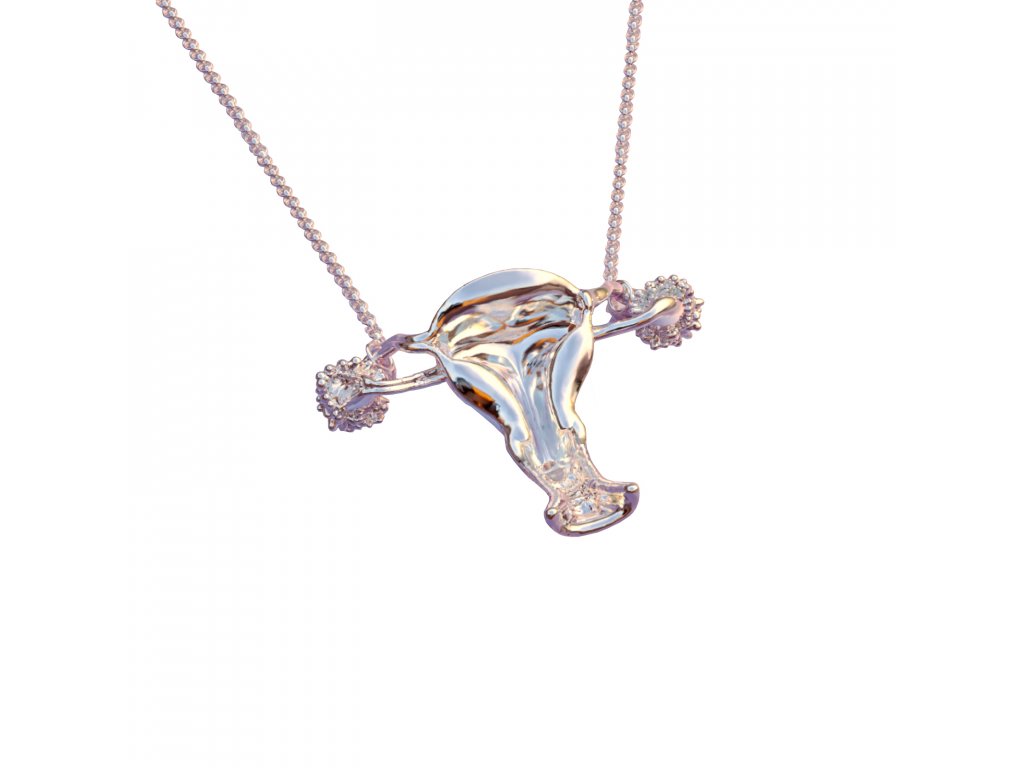 Necklace Womb silver INFINITE MedStyle